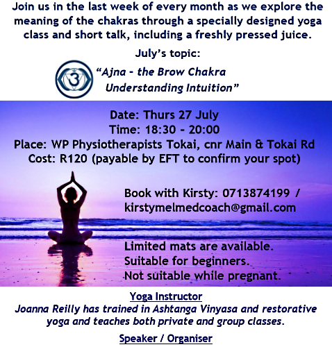 Kirsty Melmed Life Coach | Yoga Talk - Brow